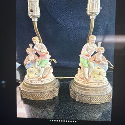 Antique Porcelain Lamps