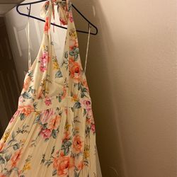 Brand New Summer, Back Out Flower Dress