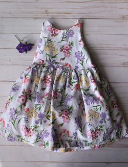 Janie & Jack Floral Easter Dress