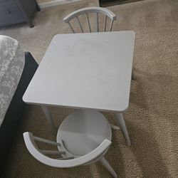 2 Chair  And Table For Kids 