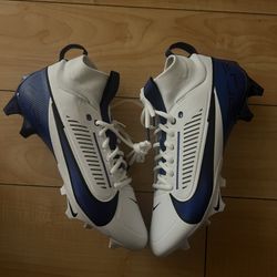 Nike Vapor Edge Pro 360 2 TB Mens Size 9.5 Football Cleats Blue FN7759-113