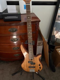 Bass and Electric Guitars