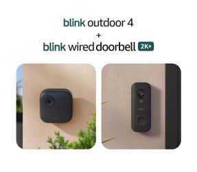 Blink doorbell and outdoor 4 New
