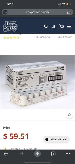 Credit Card Thermal Printer Rolls