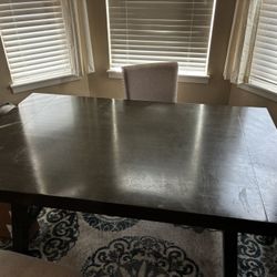 Grey 6 Person Table 