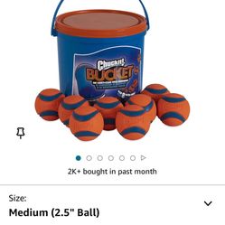 Chuck It Balls (8) - New In Box! (Dogs Love It)