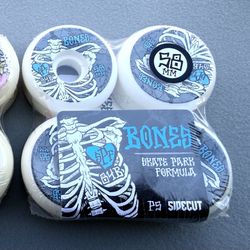 BONES Rapture Wheels 58mm 84B Skateboard 