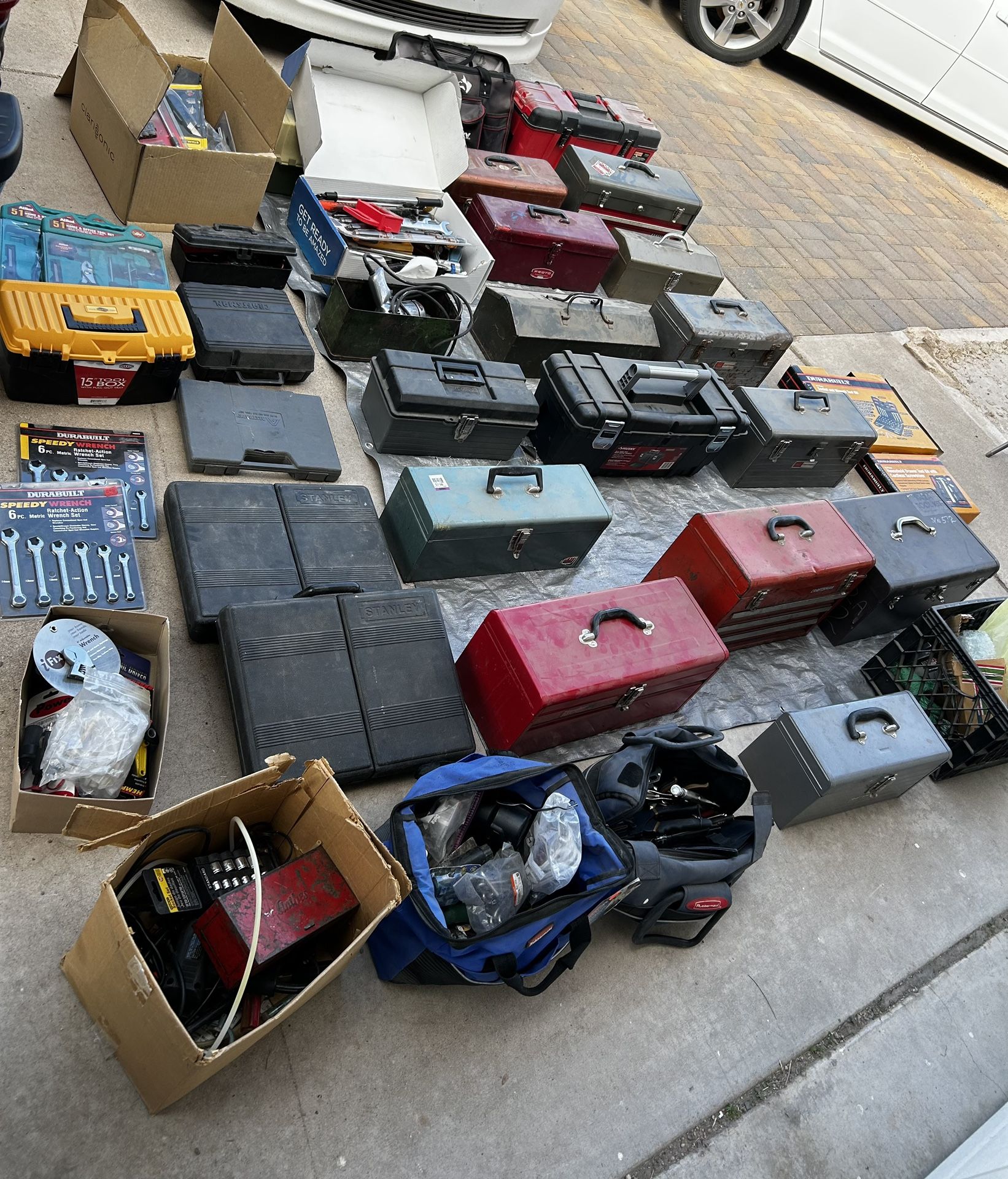 Tool Boxes And Tools