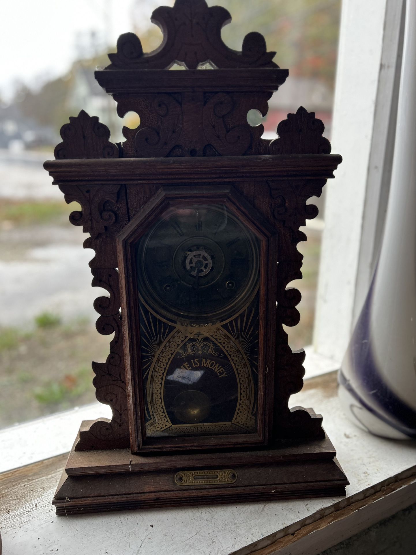 Antique Mantle Clock 