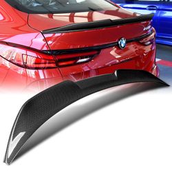 For 2020-2023 BMW 2-Series Gran Coupe F44 V-Style Carbon Fiber Trunk Lid Spoiler -(2-SPC-6187-CF