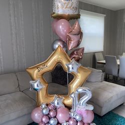 Balloons Bouquet - Happy Birthday 