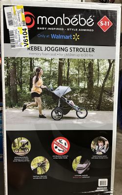 New In Box Monbebe Rebel Jogging Stroller With Memory Foam for Sale in  Federal Way, WA - OfferUp
