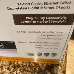 Netgear 24 port 10/100/1000 mbps gigabit switch