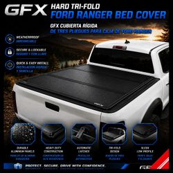 🔥 GFX Hard Tri-Fold Ford Ranger Bed Cover 🔥