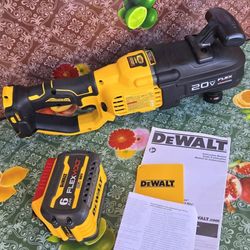 DEWALT 
20-VOLT MAX  LITHIUM ION BRUSHLESS CORDLESS  7/16 IN  QUICK-LOCK'  STUD AND JOIST  DRILL  WITH  FLEXVOLT 60V MAX 6.0AH BATTERY