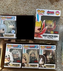Naruto Shippuden Funko Pop Lot of 5