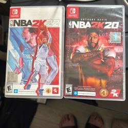 NBA 2k20 And 2K22 For Nintendo Switch