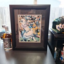 George Blanda Signed 8x10 Oakland Raiders