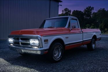 1958 To 1972 GMC Pickup Truck OEM Style Glass LED Headlight