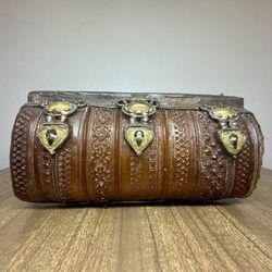 Maya Resin Clutch Shoulder Purse 