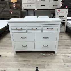 DRESSER WHITE BEDROOM - [NEW]