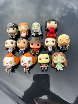 13-Funko Pop Pocket Pop Mini Figures Horror Lot