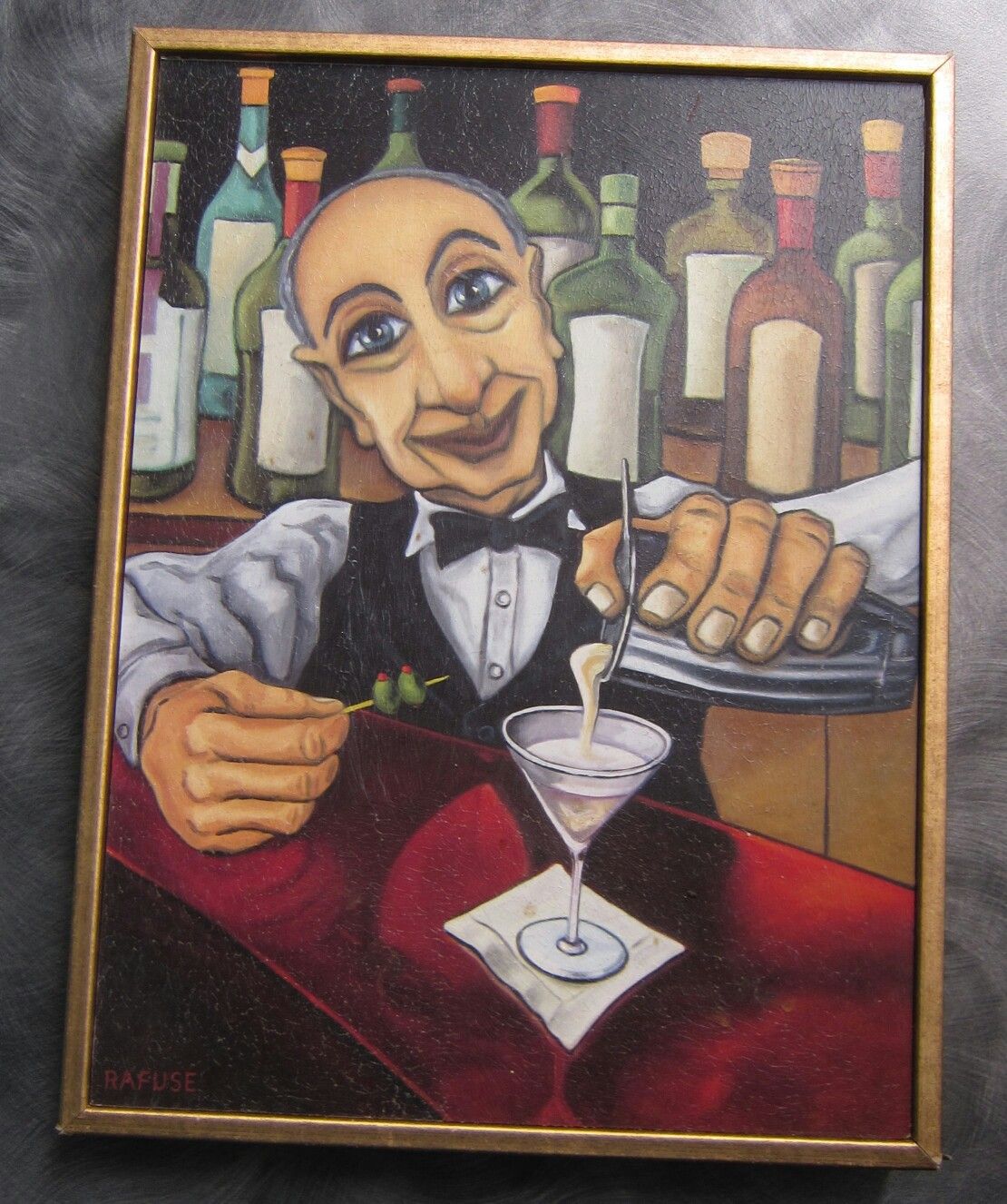 Jack the Bartender by Will Rafuse Framed Print 11