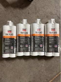 Set 3G  22 OZ  high-strength Epoxy adhesive with nozzle and extension