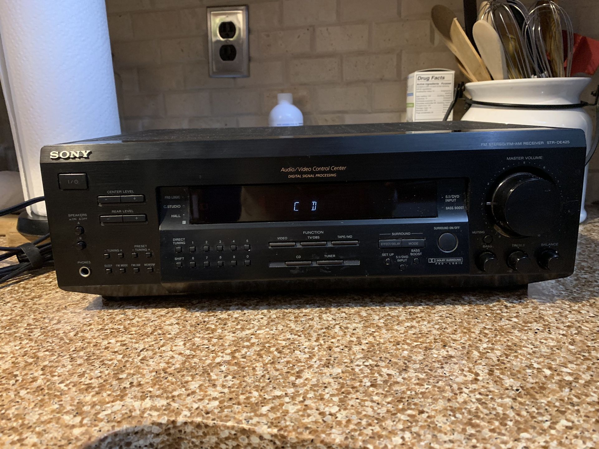 Sony FM Stereo/FM-AM Receiver