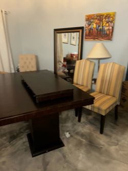 Formal Dining room table and 4 chairs