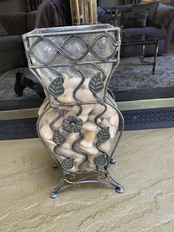 Vase Filled With Stones 