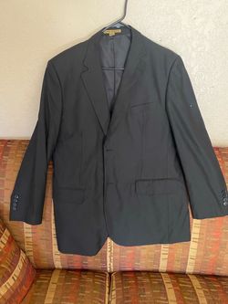 Alain Dupetit Black Men's Suit Jacket
