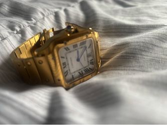 Cartier watch gold