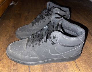 Nike Court Vision Leather Black