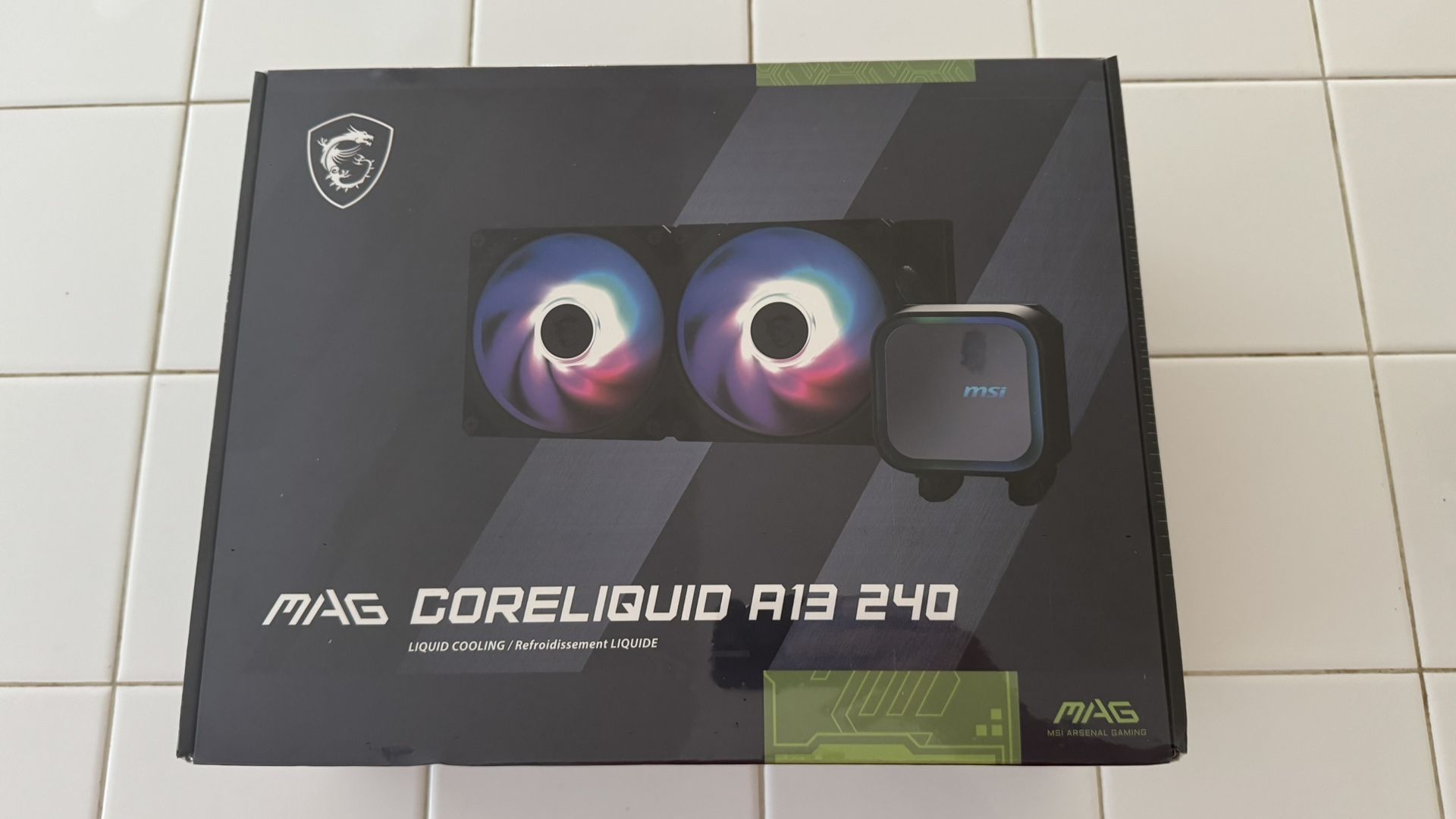 MSI CoreLiquid A13 240mm AIO Cooler (Sealed)