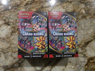 Pokemon Cards Chaos Rising Booster Bundle Box