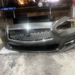 2017 q50  front bumper