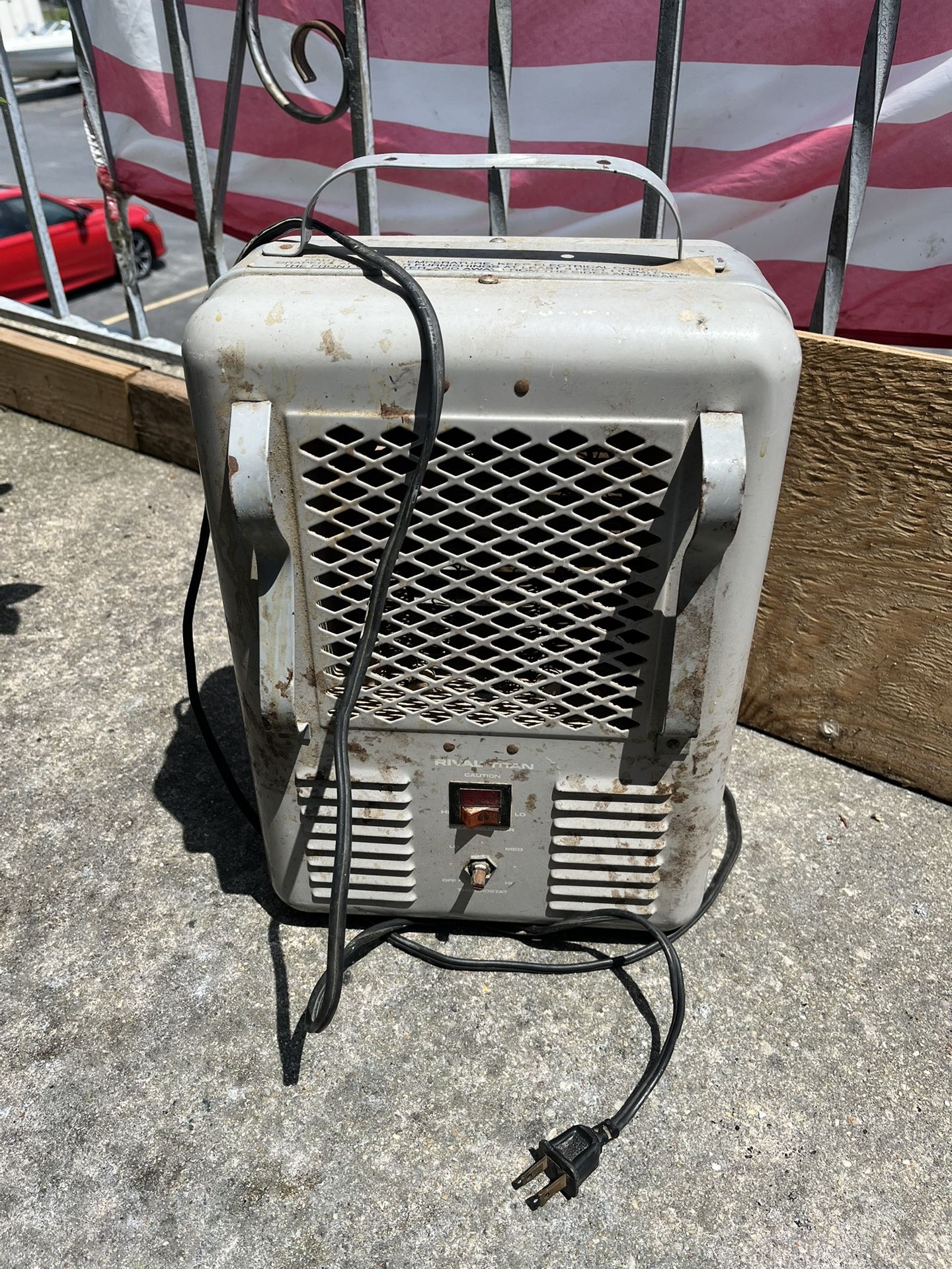 1950’s Space Heater / Precious Metals Scrap Metal