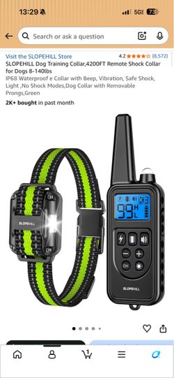 SLOPEHILL Remote Dog Training Collar