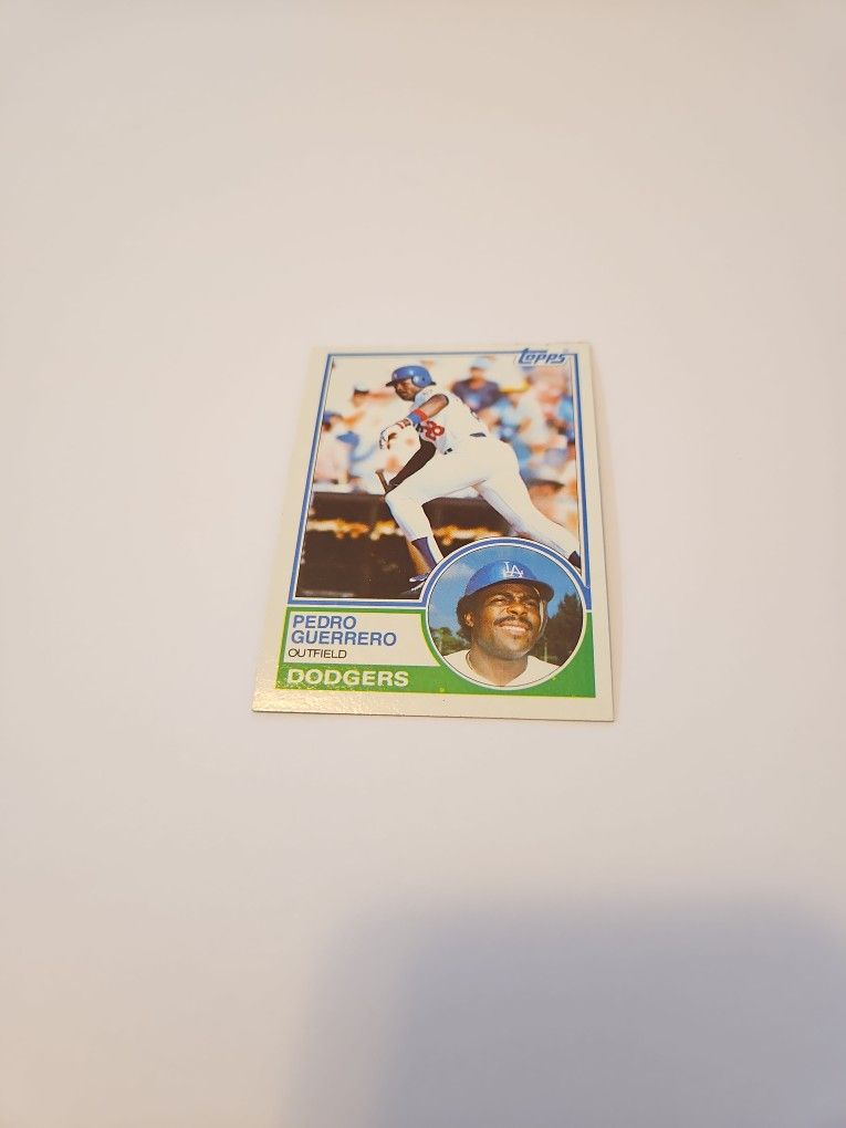 1983 Topps #425 Pedro Guerrero Baseball Card In Chandler