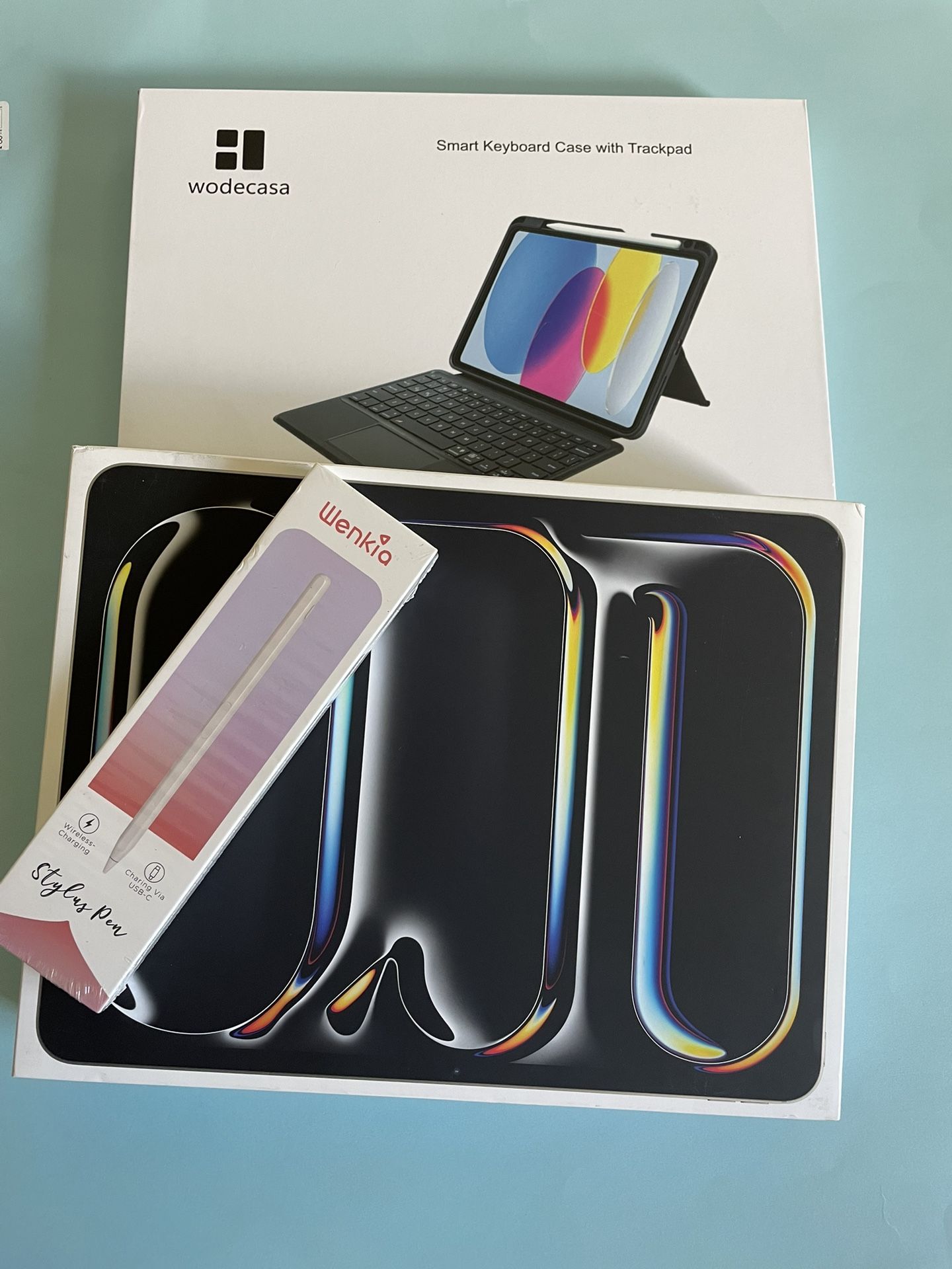 Apple iPad Pro 13” (2024 Newest / M4 Chip) 256gb With Pencil And Keyboard