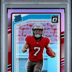 Bucky Irving PSA 10 Optic Preview - Pink!!!