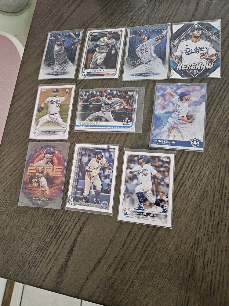 Los Angeles Dodgers 68 Newer Baseball Cards Lot