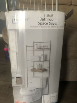 3 Shelf Bathroom Space Saver 