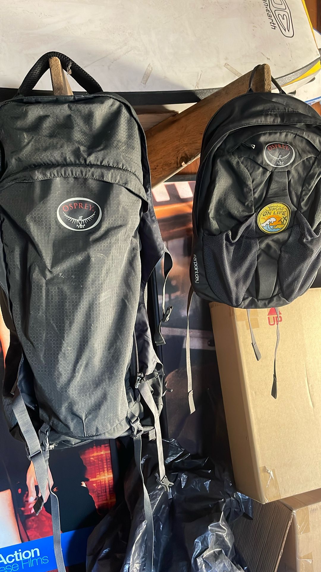 Osprey Camping Hiking Backpack Bag Set