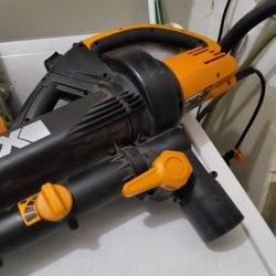 Very Nice Never Got Used W O R K X Blower With Vacuum Kit