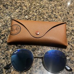 Ray Ban Round Flat Lenses