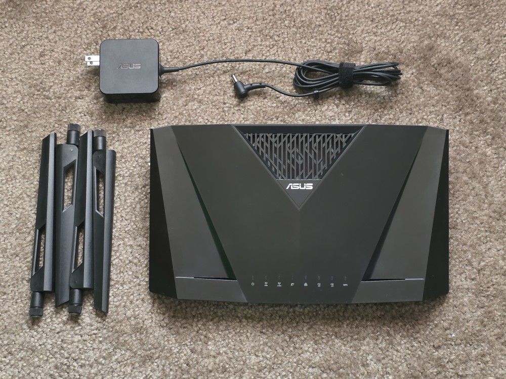 ASUS Wireless RT-AC3100 Dual Band Gigabit Router Flashed with Merlin Firmware