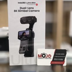 Insta360 Luna Ultra Dual Lens Camera 