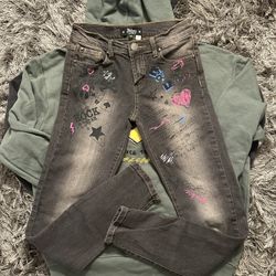 Y2K Grunge Style GIRLS Jeans 